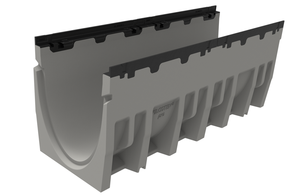 BG-FILCOTEN pro G NW 300 Nr. 10-0, with cast iron edge, without slope | 10630162