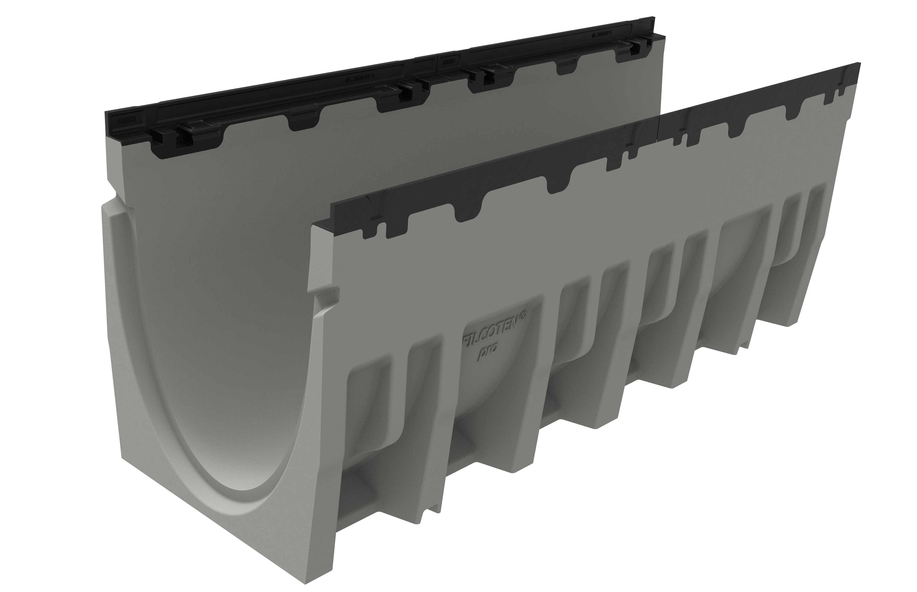 BG-FILCOTEN pro G NW 300 Nr. 10-0, with cast iron edge, without slope | 10630162