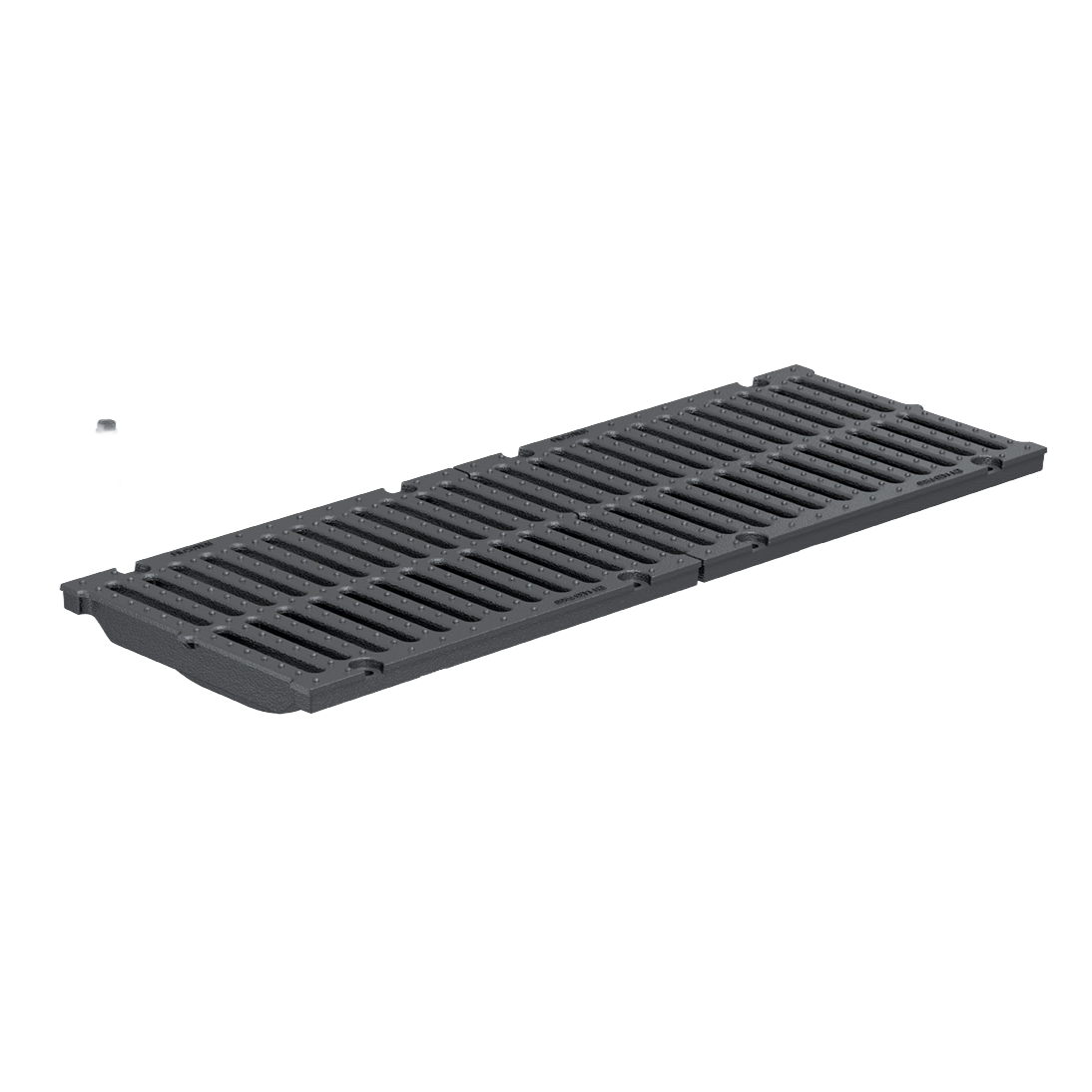 ductile iron slotted grating NW 300, 500/347/25, SW 16/140, cl. F900 (pro) 4 pt. bolting-device | 17030107