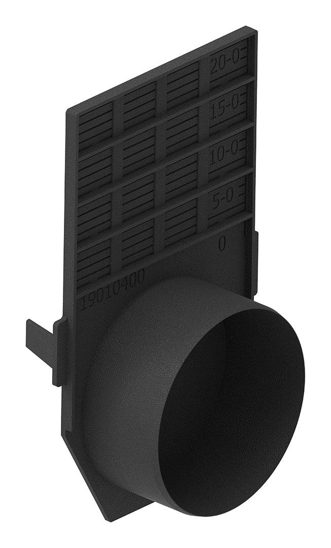 BG-FILCOTEN front-/end plate plastic, NW 100, DN100 | 19010400