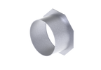no hub bottom outlet plate NW 100, with outlet, 4", galvanized (pro V) | 19011204