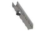 no hub bottom outlet plate NW 150, with outlet, 6", galvanized (pro V) | 19016206