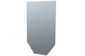 front/end cap NW 150, closed, galvanized (pro No. 15-0, 20-0) | 19015215