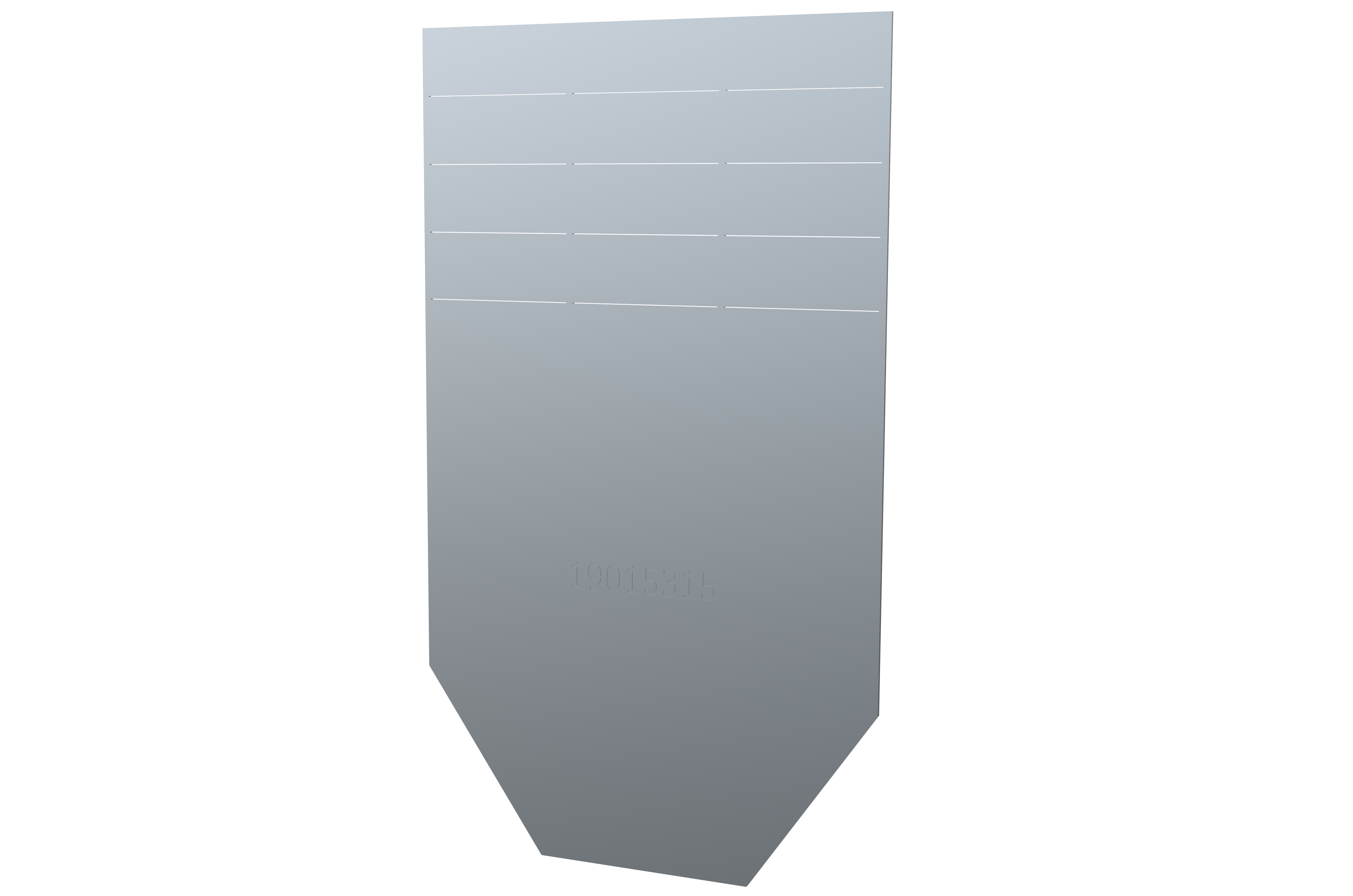 front/end cap NW 150, closed, galvanized (pro No. 15-0, 20-0) | 19015215