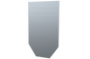 front/end cap NW 150, closed, galvanized (pro No. 15-0, 20-0) | 19015215