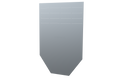 front/end cap NW 200, closed, galvanized (pro No. 15-0, 20-0) | 19020215
