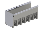 front/end cap NW 300, closed, galvanized (pro No. 0-20) | 19030213