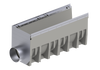 end cap NW 300, with outlet DN200, galvanized (pro No. 0-20) | 19030214