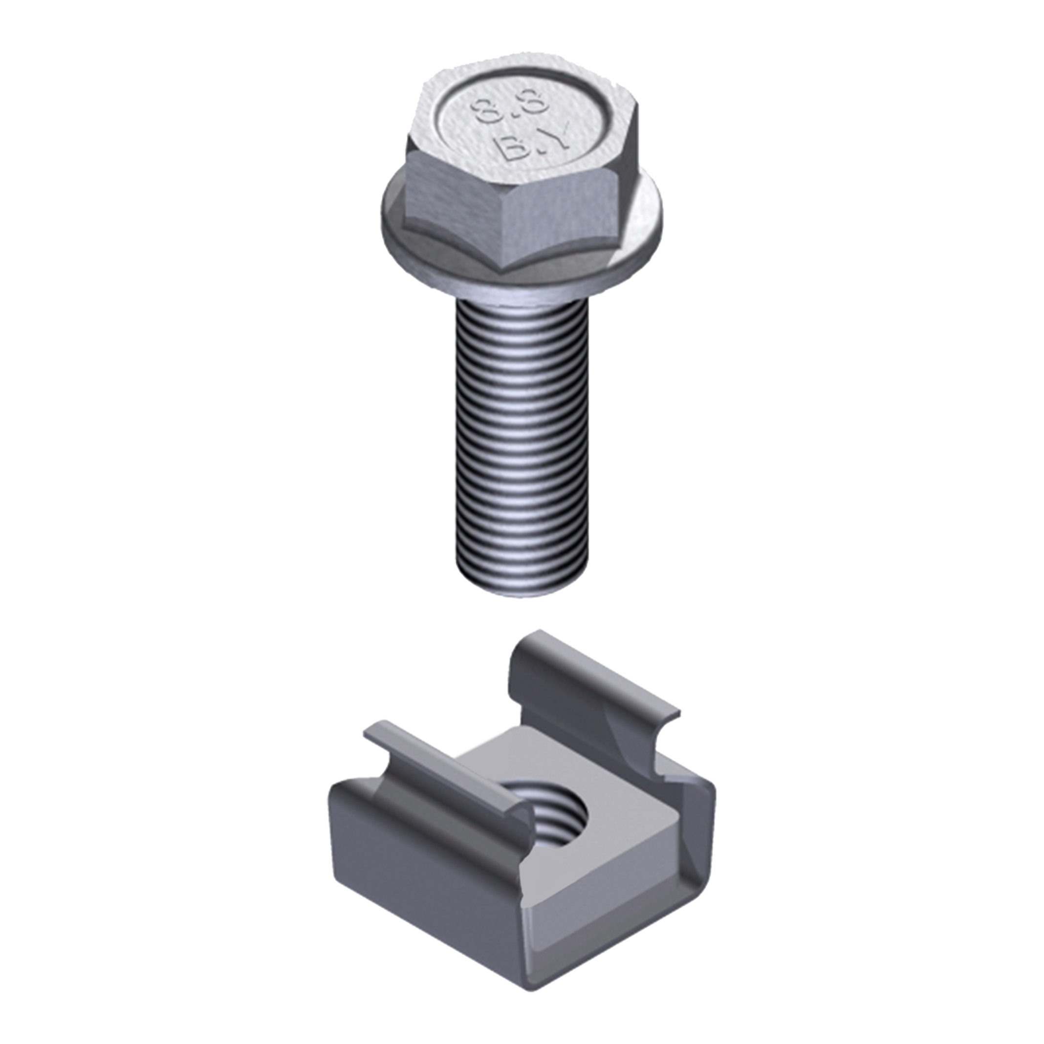 locking device kit complete BG-FILCOTEN pro - mesh grating, M10 V (NW300) | 32112