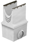 FICLOTEN pro KIT NW 300 G, sump unit with cast iron edge, silt bucket, 2-parts, pipe coupl. DN200 | 10630192